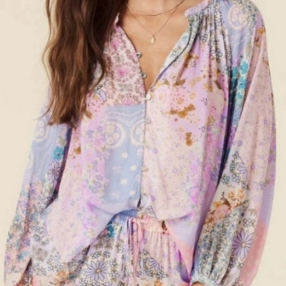 Spell Tops - NWT Spell Cha Cha Blouse